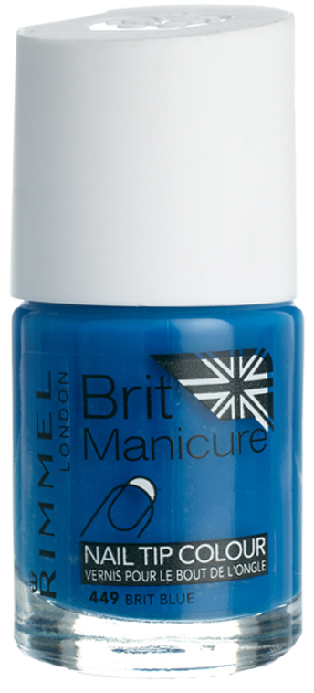 Bright Blue nail tip